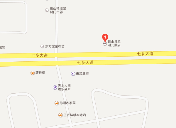 砚山县龙湖公园交通路线指引图片