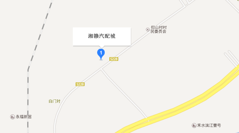 2016首届湘赣边界大型豪华车展交通指南地图